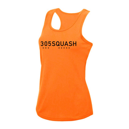 305SQUASH Wordmark Icon Action Womens Vest