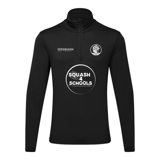 Accelerate Squash 4 Schools Performance Lite 1/4 Zip Top