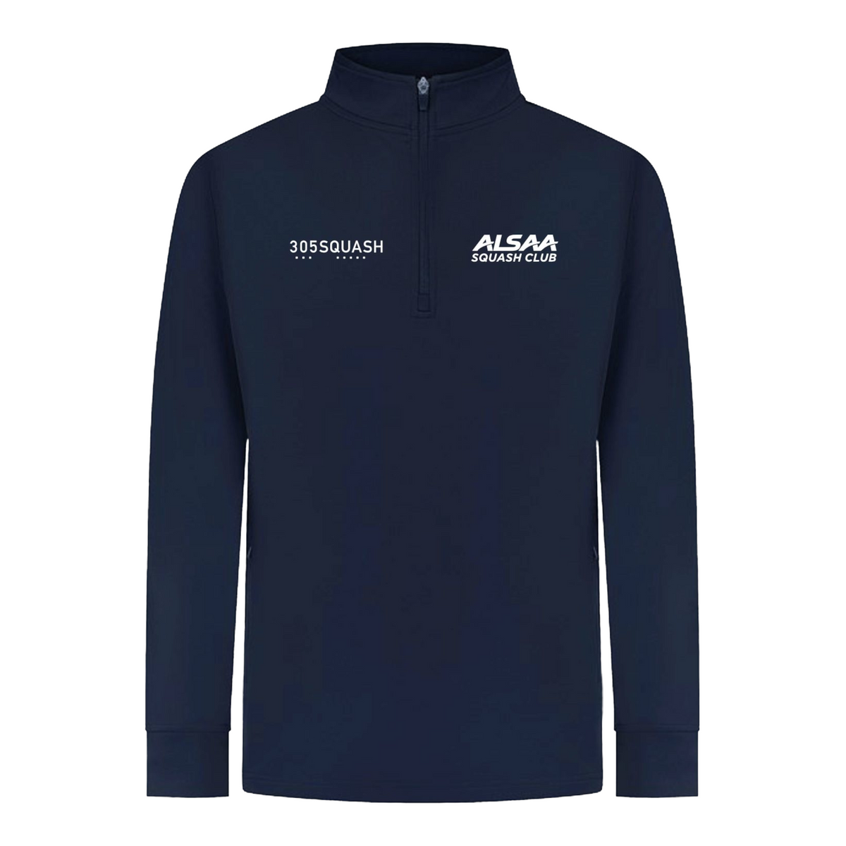 Alsaa Squash Performance 1/4 Zip Top