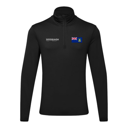 BVI Squash Performance Lite 1/4 Zip Top