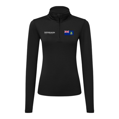 BVI Squash Performance Lite Womens 1/4 Zip Top