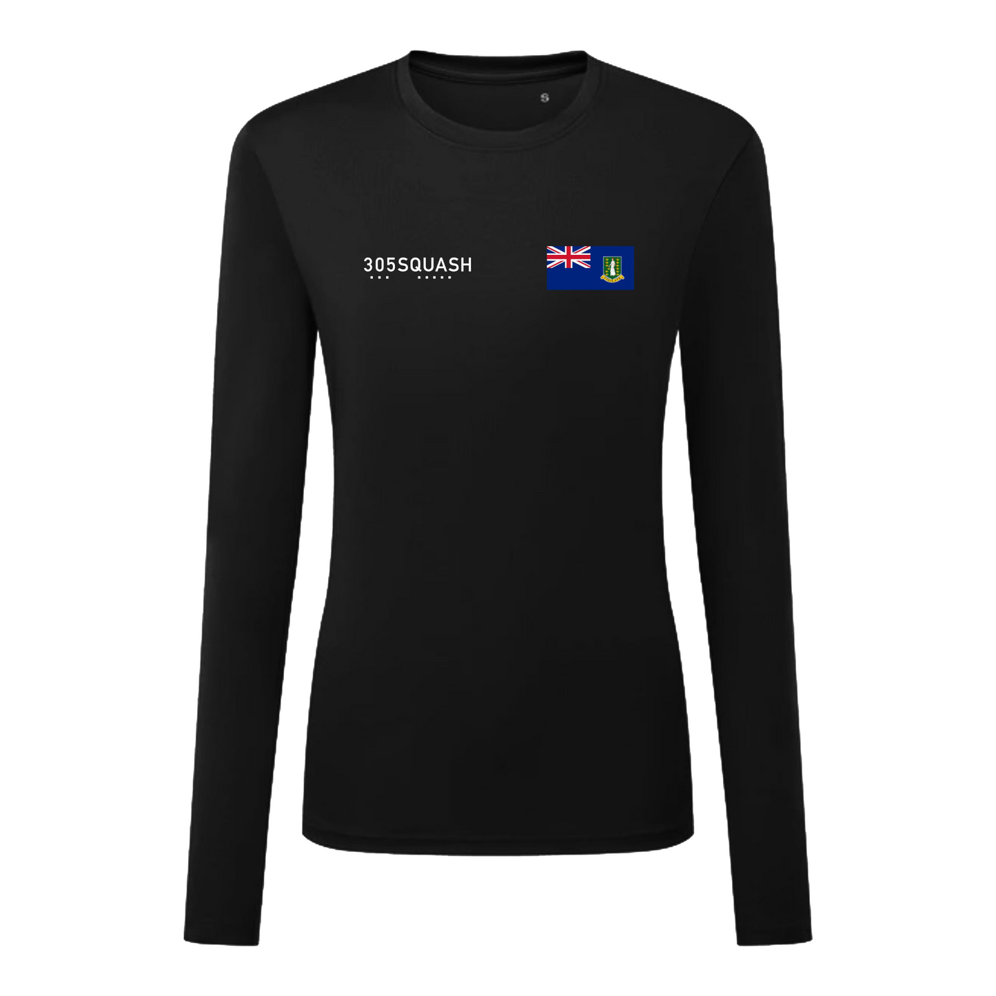 BVI Squash Pro Womens Long Sleeve T