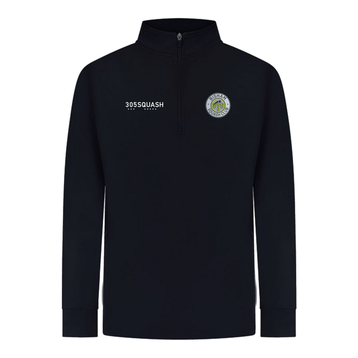 Bisham Squash Performance 1/4 Zip Top