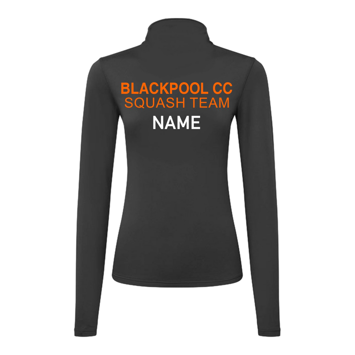 Blackpool CC Squash Performance Lite Womens 1/4 Zip Top