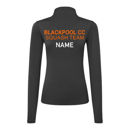 Blackpool CC Squash Performance Lite Womens 1/4 Zip Top