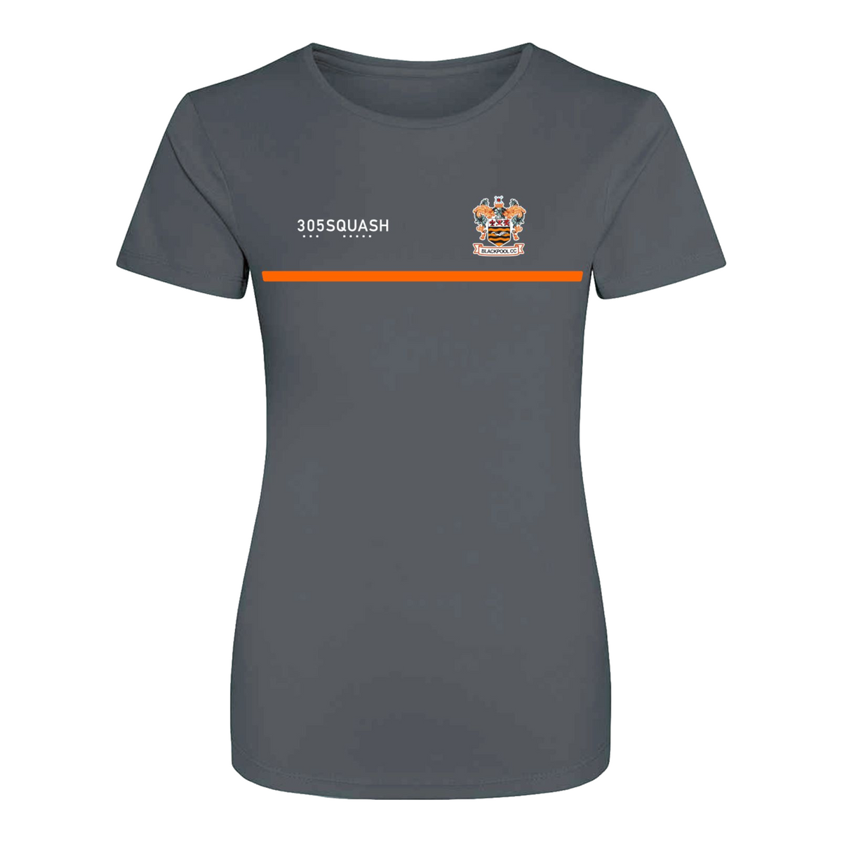 Blackpool CC Squash Action Womens T