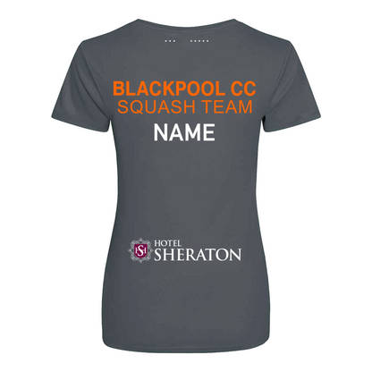 Blackpool CC Squash Action Womens T