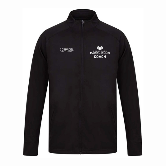 Brentwood Padel COACH Performance Full Zip Top