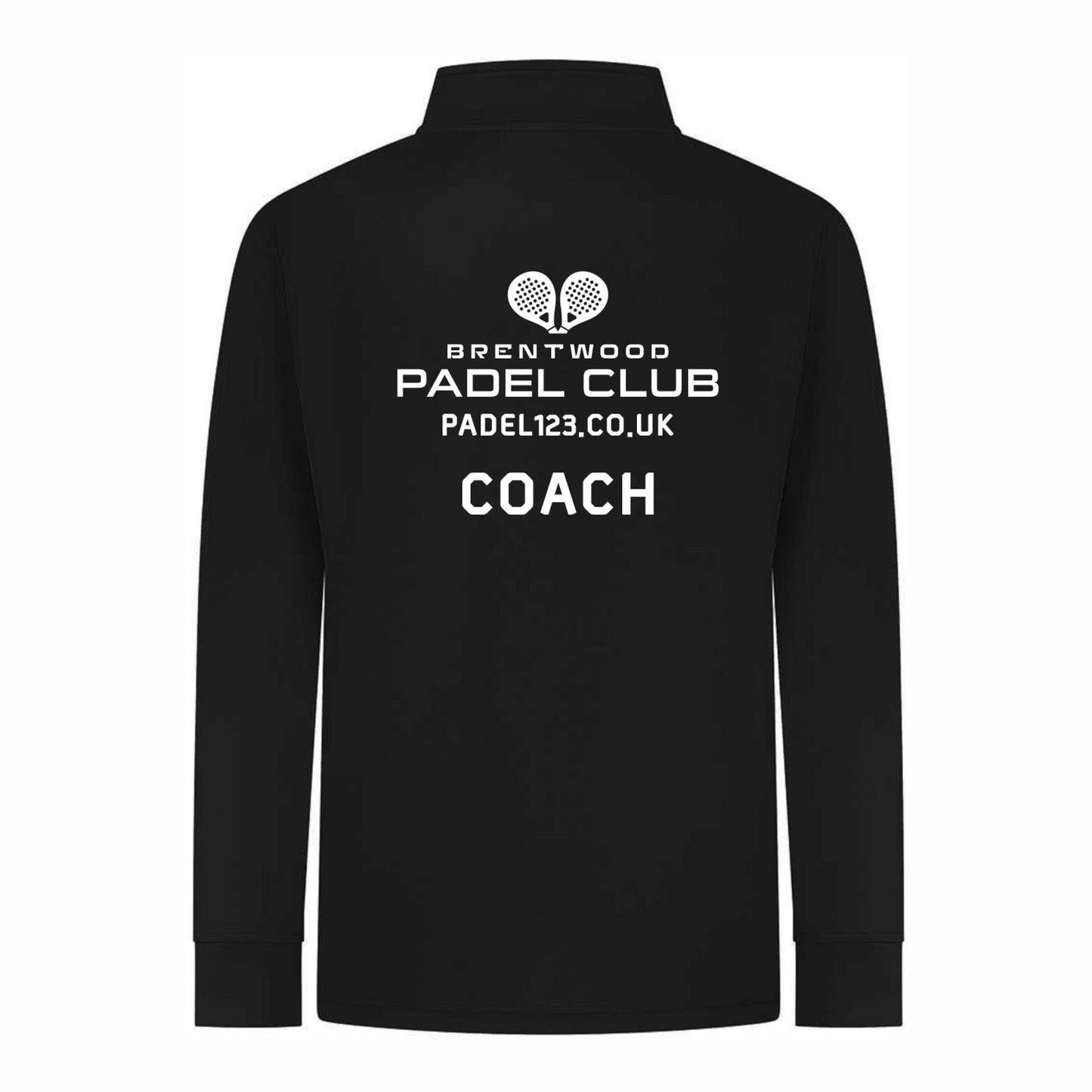 Brentwood Padel COACH Performance Full Zip Top