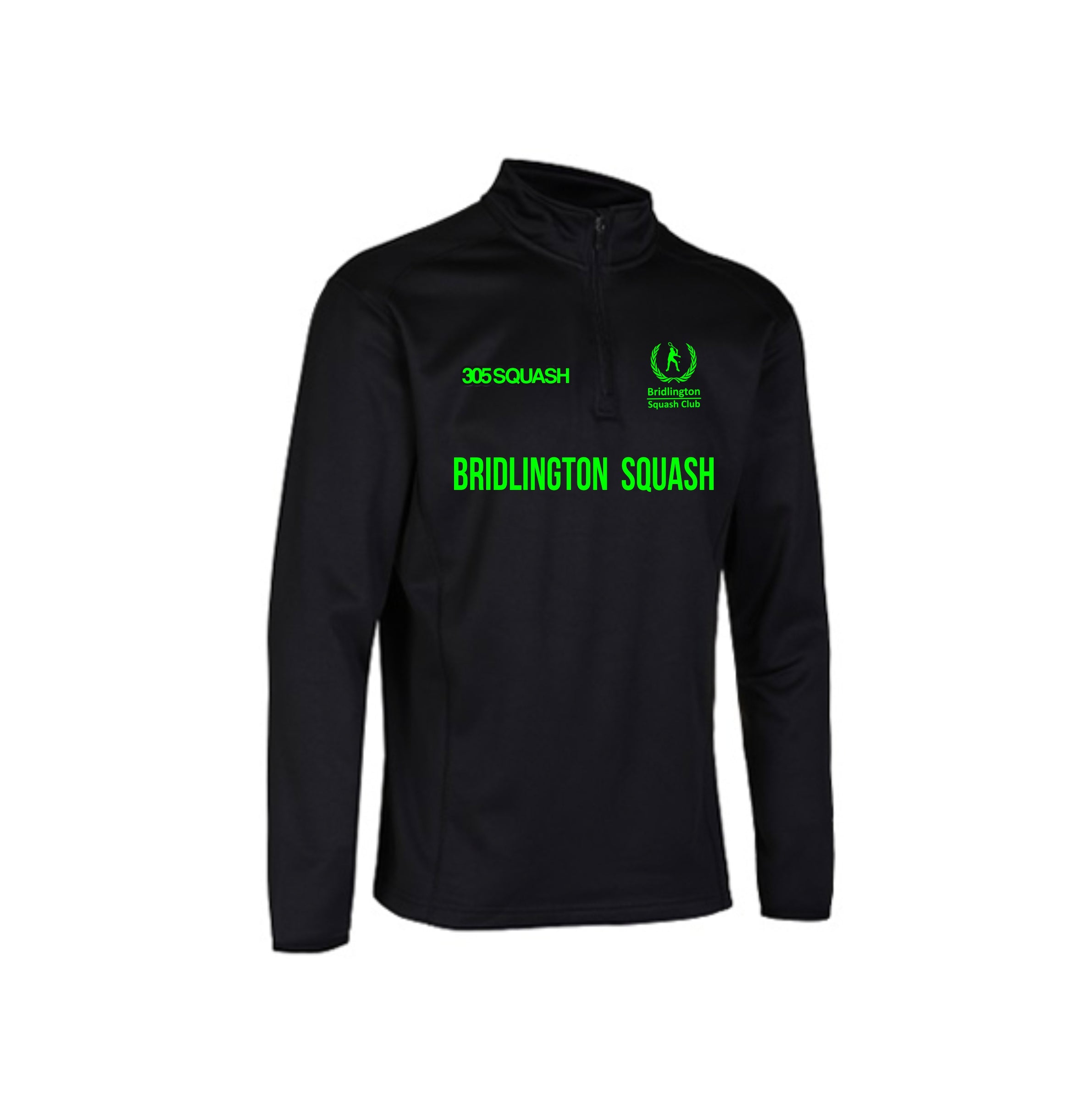 Bridlington Squash Performance 1/4 Zip Jacket 305CUSTOM