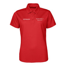 Burghfield Squash Action Womens Polo