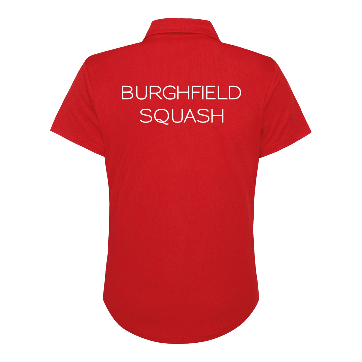 Burghfield Squash Action Womens Polo