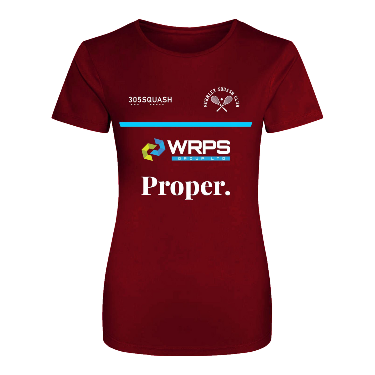 Burnley Squash Action Womens T
