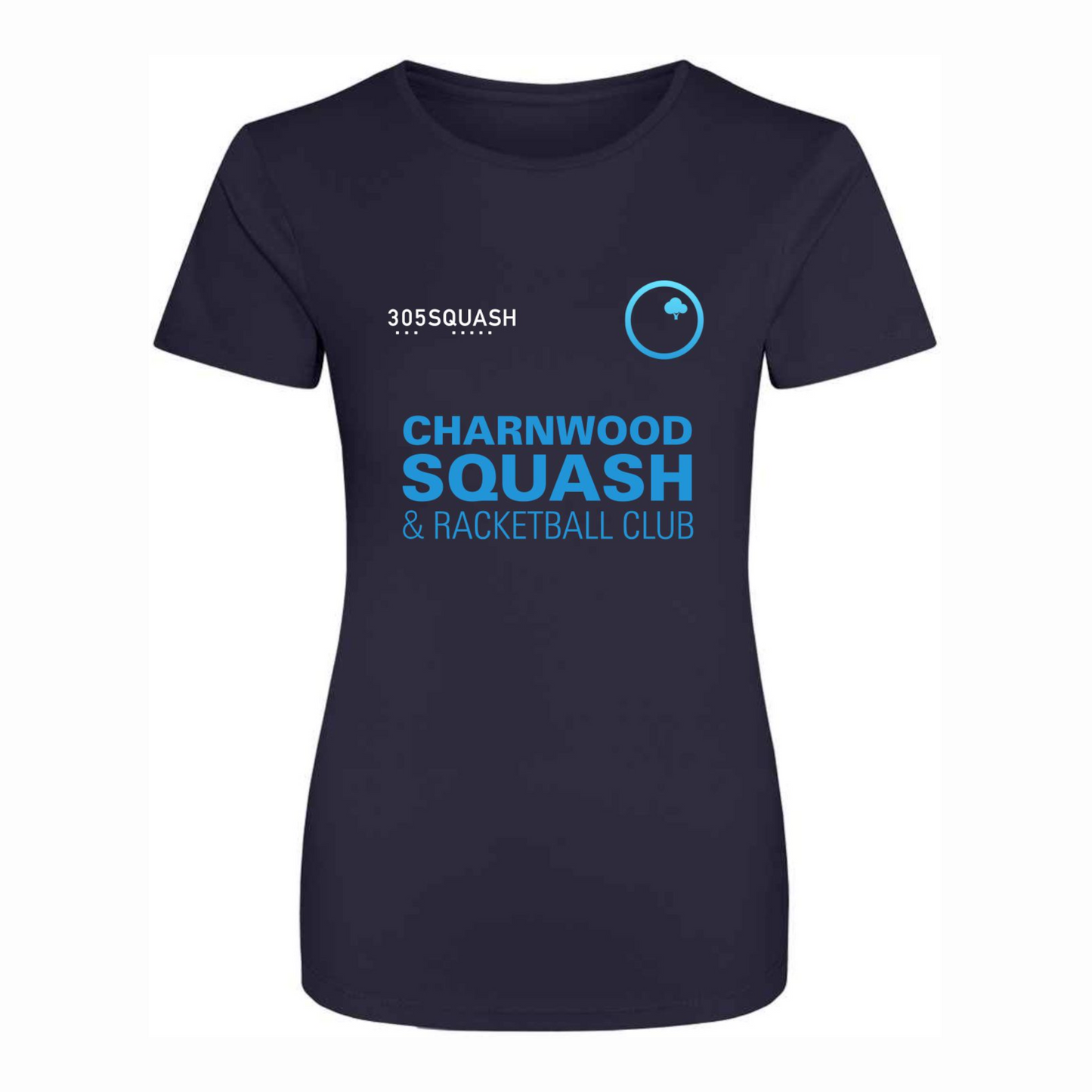 Charnwood Squash Action Womens T