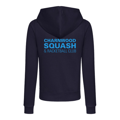 Charnwood Squash Classic Full Zip Womens Hoody