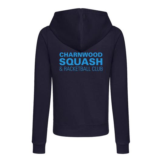 Charnwood Squash Classic Full Zip Womens Hoody