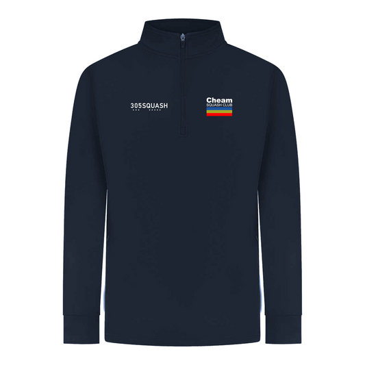 Cheam Squash Performance 1/4 Zip Top