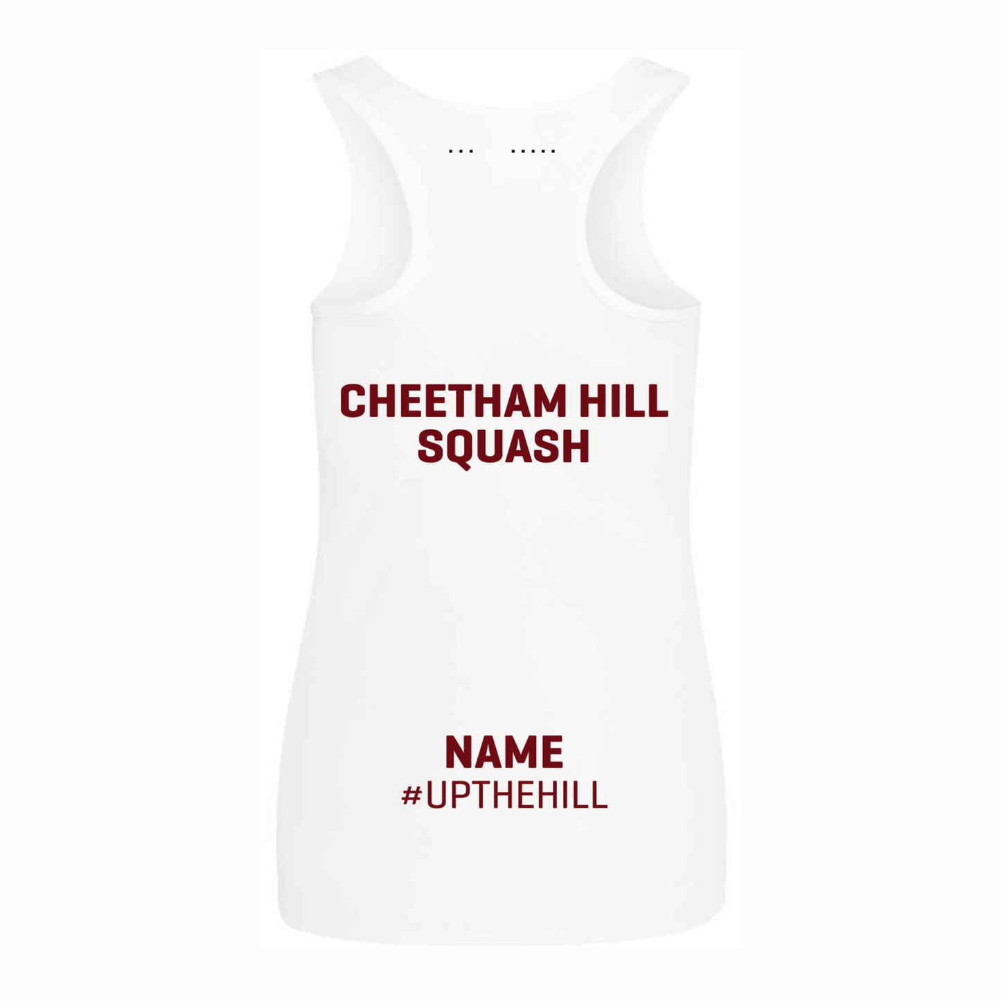 Cheetham Hill Squash Club Action Womens Vest