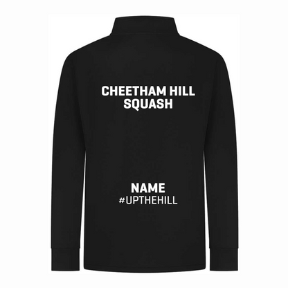 Cheetham Hill Squash Performance Kids Full Zip Top