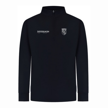 Cheetham Hill Squash Performance Kids 1/4 Zip Top