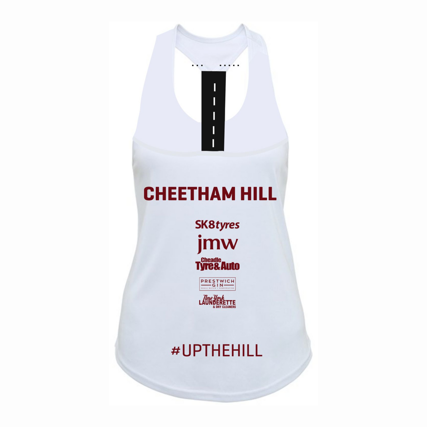 Cheetham Hill Squash Sponsor Pro Band Womens Vest