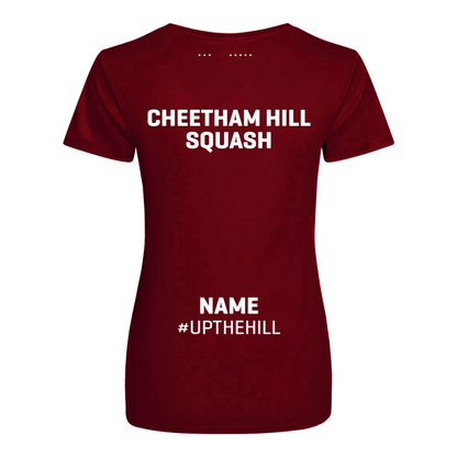 Cheetham Hill Squash Action Womens T