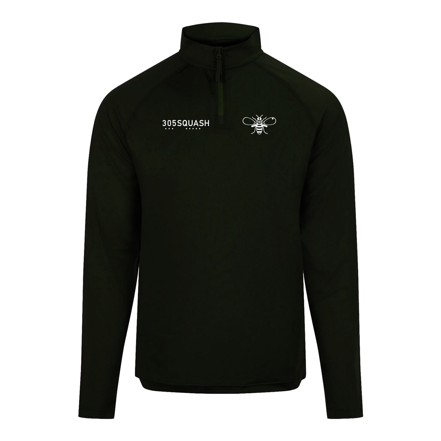 City of Manchester Squash Action 1/4 Zip Top