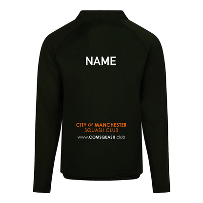 City of Manchester Squash Action 1/4 Zip Top
