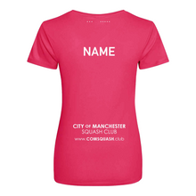 City of Manchester Squash Action Womens T