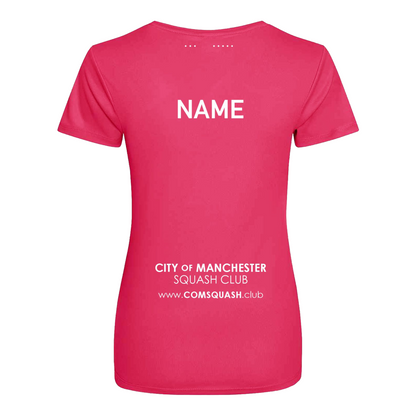 City of Manchester Squash Action Womens T