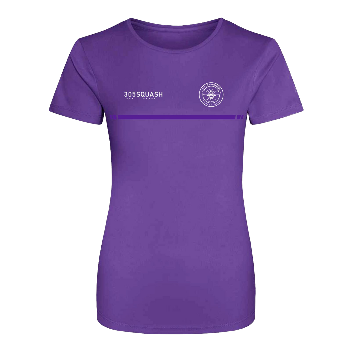 City of Manchester Squash Action Womens T