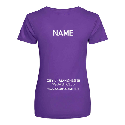 City of Manchester Squash Action Womens T