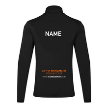 City of Manchester Squash Performance Lite 1/4 Zip Top