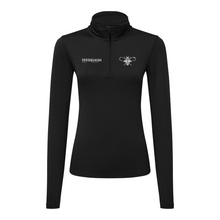 City of Manchester Squash Performance Lite Womens 1/4 Zip Top