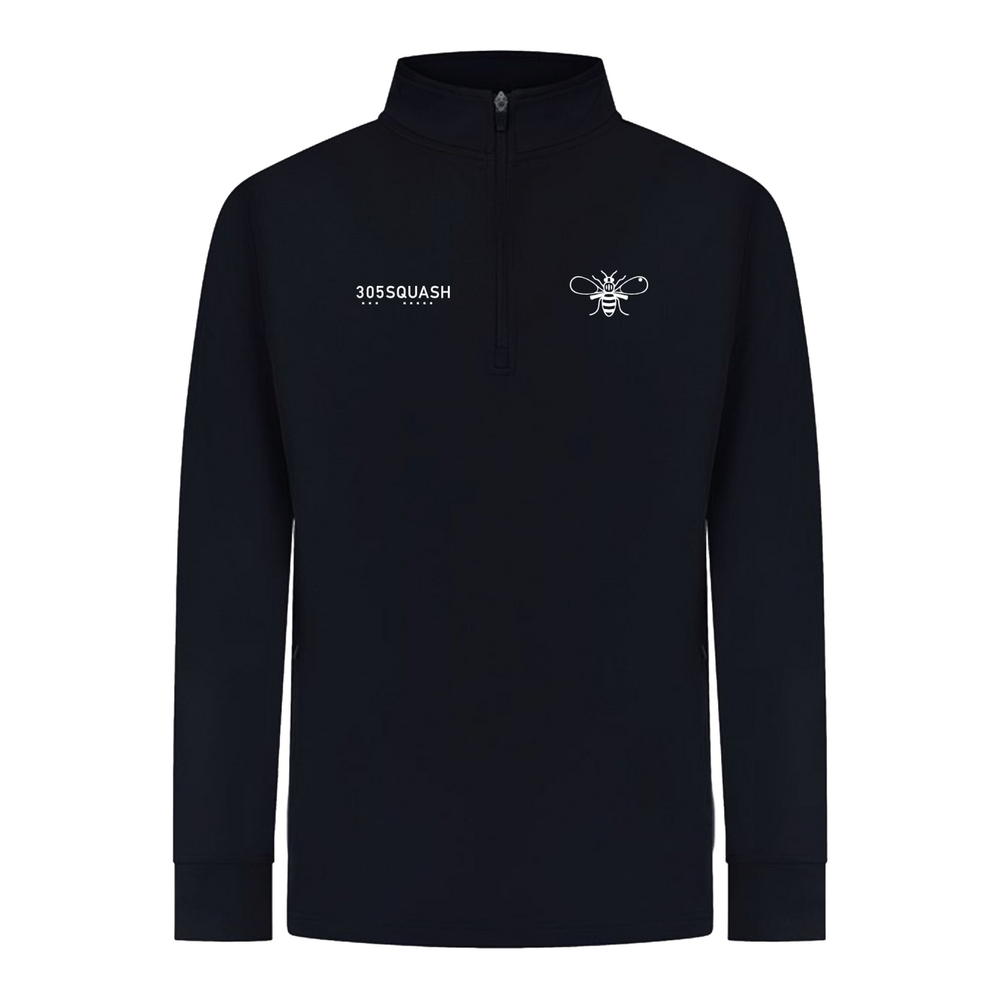 City of Manchester Squash Performance 1/4 Zip Top