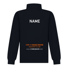 City of Manchester Squash Performance 1/4 Zip Top