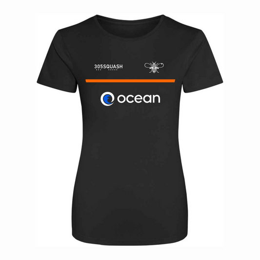 City of Manchester Squash Action Womens T