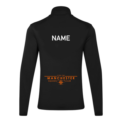City of Manchester Squash Performance Lite 1/4 Zip Top