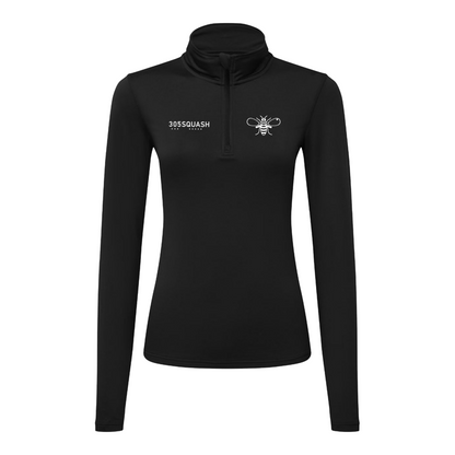 City of Manchester Squash Performance Lite 1/4 Zip Womens Top