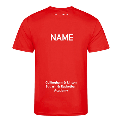 Collingham + Linton Squash Academy Action Kids T