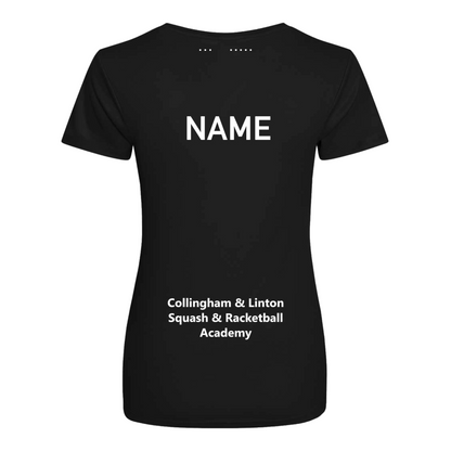 Collingham + Linton Squash Academy Action Womens T