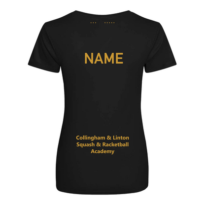 Collingham + Linton Squash Academy Action Womens T