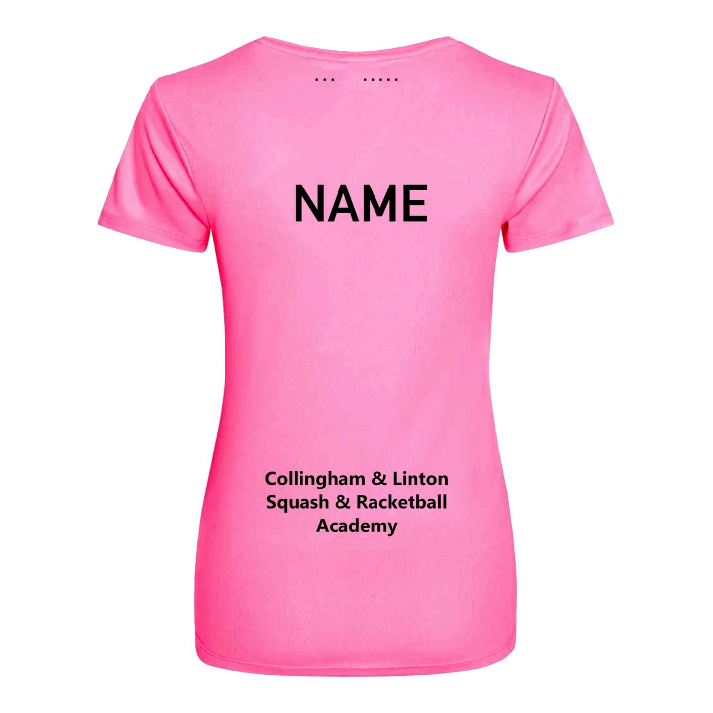 Collingham + Linton Squash Academy Action Womens T