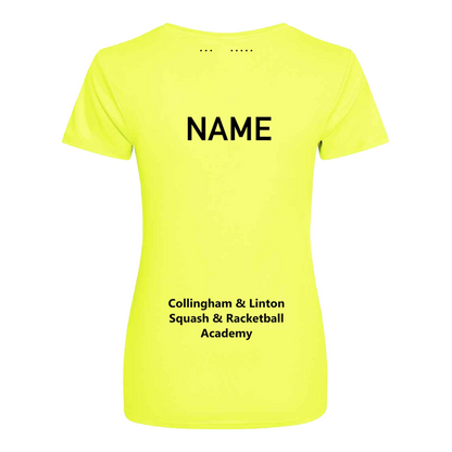 Collingham + Linton Squash Academy Action Womens T
