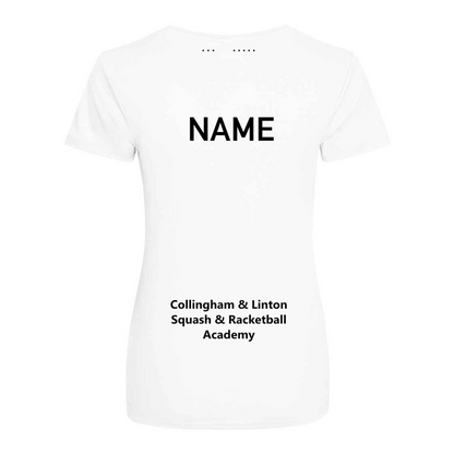 Collingham + Linton Squash Academy Action Womens T