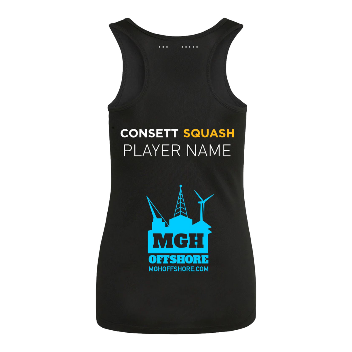 Consett Squash Action Womens Vest