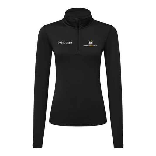 Consett Squash Performance Lite 1/4 Zip Womens Top