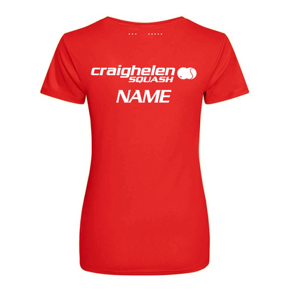 Craighelen Squash Action Womens T