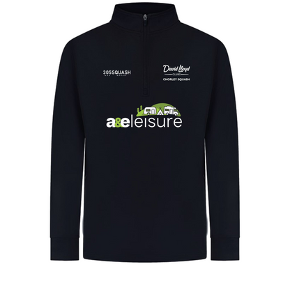 David Lloyd Chorley Squash Performance Kids 1/4 Zip Top