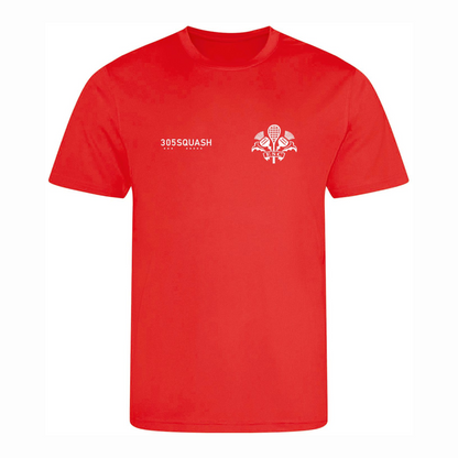 Edinburgh Sports Club Squash Action Womens T